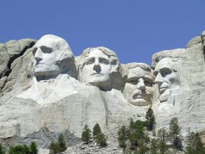 Mont Rushmore, Motivation, Développement Personnel, Abraham Lincoln, Washington, N'abandonnez Jamais